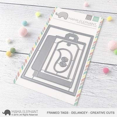 Mama Elephant Creative Cuts - Framed Tags - Delancey